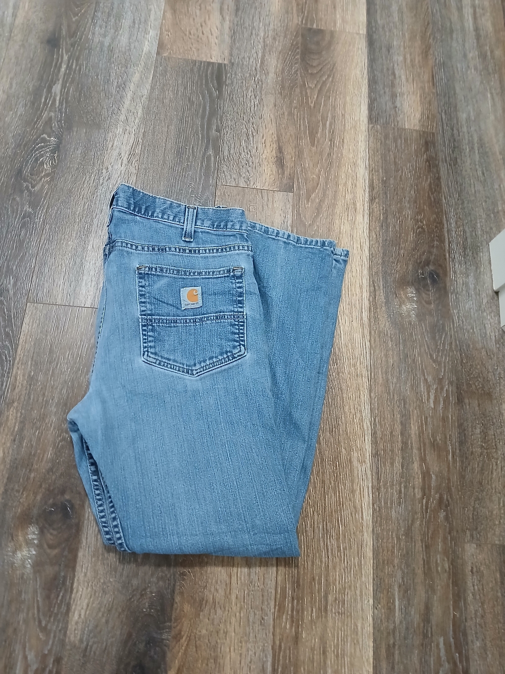 Carhartt Light Blue Denim Jeans - Classic Workwear